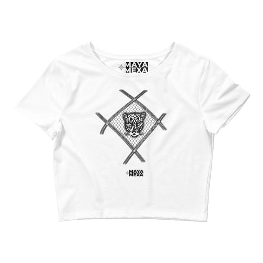 Pantera Blanca Crop Tee